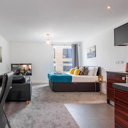 Studio Apartment - City Centre - Broad Street - Brindley Place - Wifi - Netflix - Smart Tv Birmingham Exterior foto